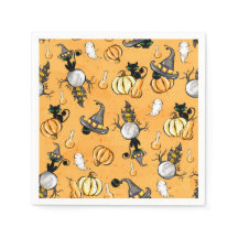 COZINHAS DE LARANJA E GATOS NEGROS