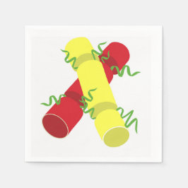 Guardanapo De Papel Crackers de Natal