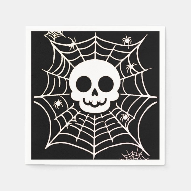 Guardanapo De Papel crânio (Frente)