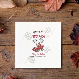 Guardanapo De Papel Crescendo dois segundos aniversários rápidos