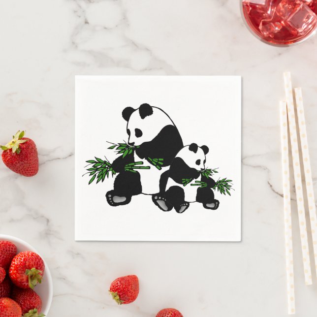 Guardanapo De Papel Crescendo Panda (Insitu)