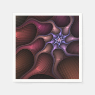 Guardanapo De Papel Crescimento mágico - Fractal Abstrato moderno col