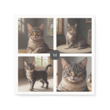 Crie os monogramas de colagem de fotos da sua famí