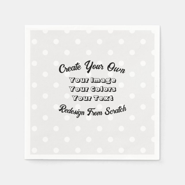 Guardanapo De Papel Crie seu (Frente)