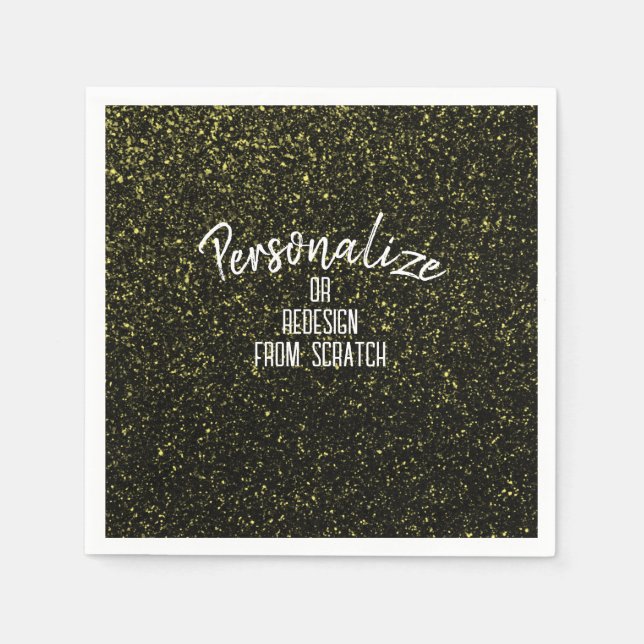 Guardanapo De Papel Crie seu personalizado personalizado (Frente)