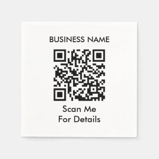 Guardanapo De Papel Crie seu próprio código QR