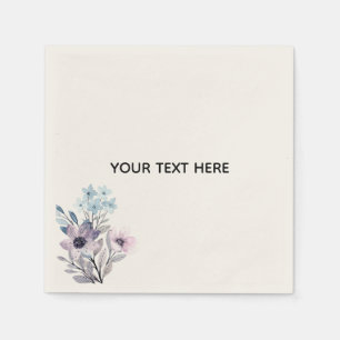 Guardanapo De Papel Crie Seu Próprio Floral