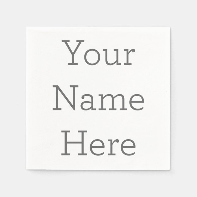 Guardanapo de papel Coquetel Padrão (Frente)