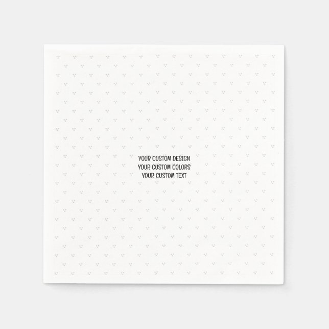 Guardanapo De Papel Crie seu próprio personalizado (Frente)