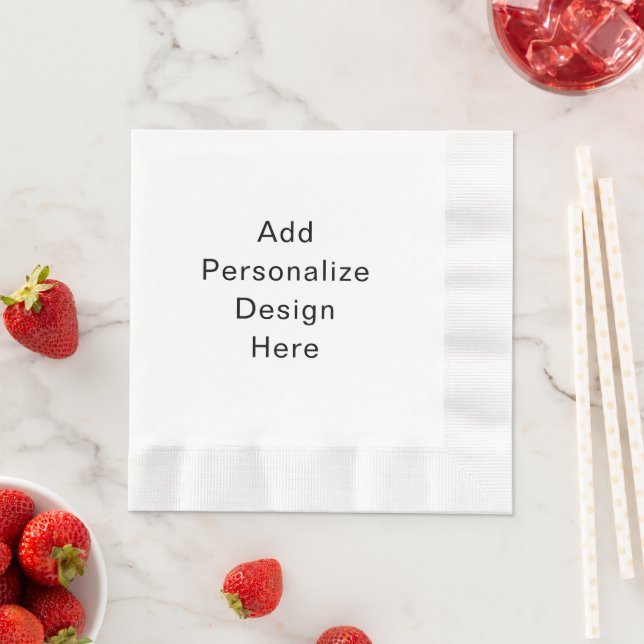 Guardanapo De Papel crie seu próprio personalizado (Insitu)
