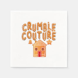 Guardanapo De Papel Crumble Couture Gingercake Holiday Napkins