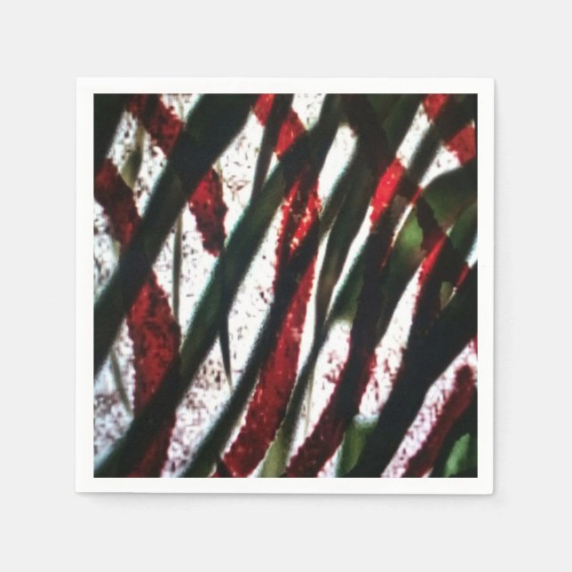 Guardanapo De Papel Cruzamento de Bambu (Frente)