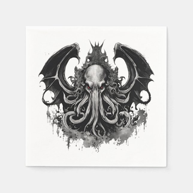 Guardanapo De Papel Cthulhu (Frente)
