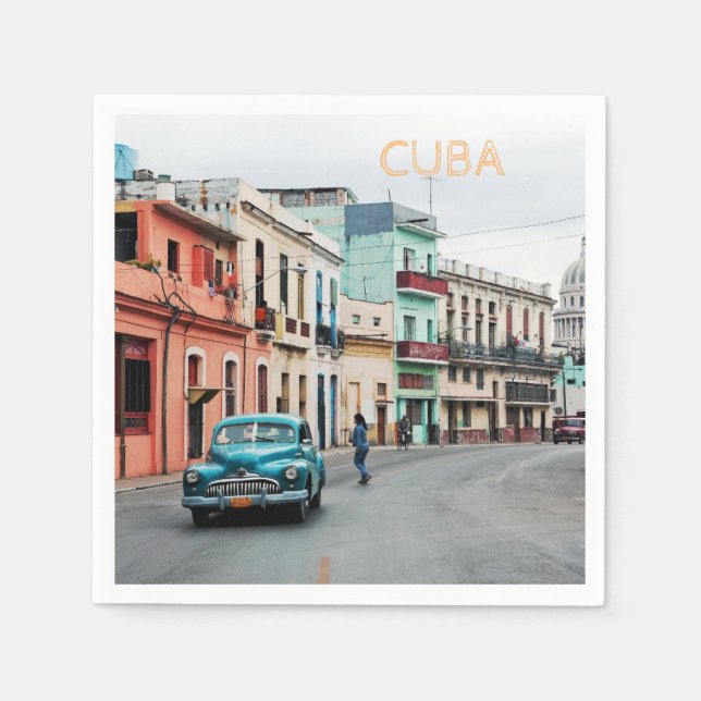 Guardanapo De Papel Cuba (Frente)