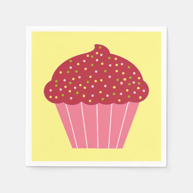 Guardanapo De Papel Cupcake Napkins (Frente)