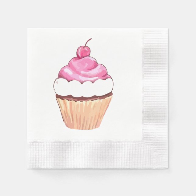 Guardanapo De Papel Cupcake Napkins (Frente)