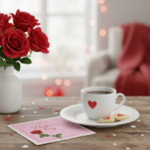 Custom Happy Valentine’s Day Rose 