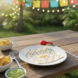 Guardanapo De Papel Custom Mexican Fiesta Bachelorette Party 