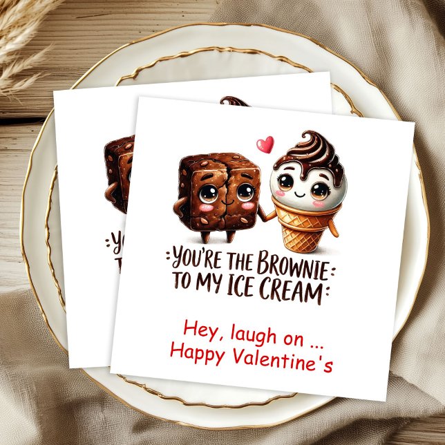 Guardanapo De Papel Custom Name Valentine Napkins Funny Food Quotes (Custom Name Valentine Napkins Funny Food Quotes)