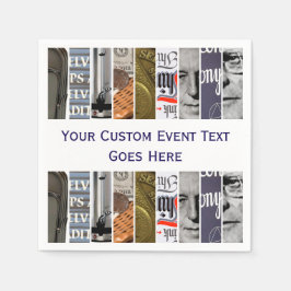 Guardanapo De Papel Custom Text Slices of A Meeting | 12 Step Recovery
