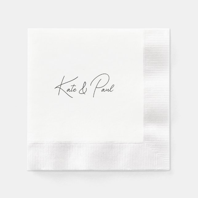 Guardanapo De Papel CUSTOMIZABLE Paper Napkin  (Frente)