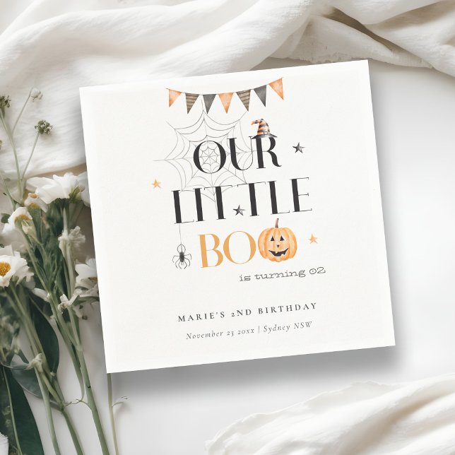 Guardanapo De Papel Cute Halloween Pumpkin Teia de Aranha Chá de Noiva (Criador carregado)