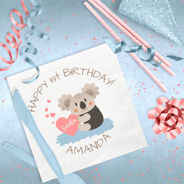 Guardanapo De Papel Cute Koala Cudles ID386 (Criador carregado)