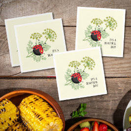 Guardanapo De Papel Cute Ladybug | Belo dia