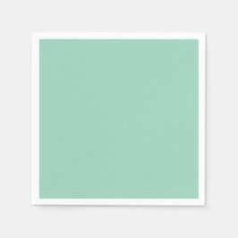 Guardanapo De Papel Cute Light Teal Solid Napkins