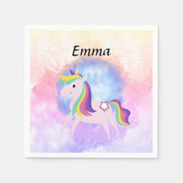 Guardanapo De Papel Cute little unicorn