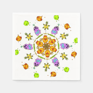 Guardanapo De Papel cute monsters