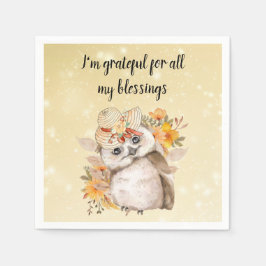 Guardanapo De Papel Cute owl Farmhouse romantic wallpaper