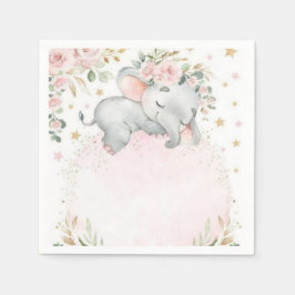 Guardanapo De Papel Cute Safari Animals First Birthday Decor