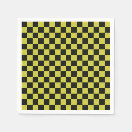 Guardanapo De Papel Cyber lyme checkerboard pattern