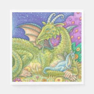 GUARDANAPO DE PAPEL da fantasia do dragão do beb