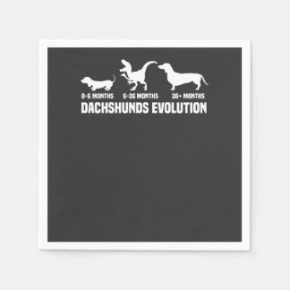 Guardanapo De Papel Dachshund Evoluções