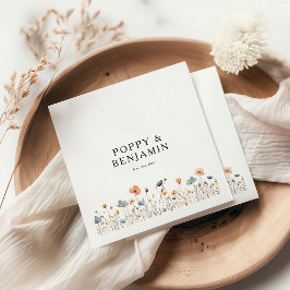 Guardanapo De Papel Dacil Floral Wildflower Wedding