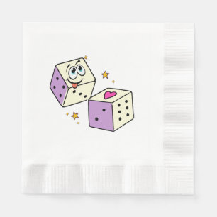 Guardanapo De Papel Dados da Sorte