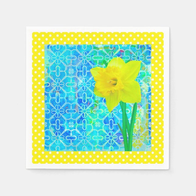 Guardanapo De Papel Daffodil Sunshine (Frente)