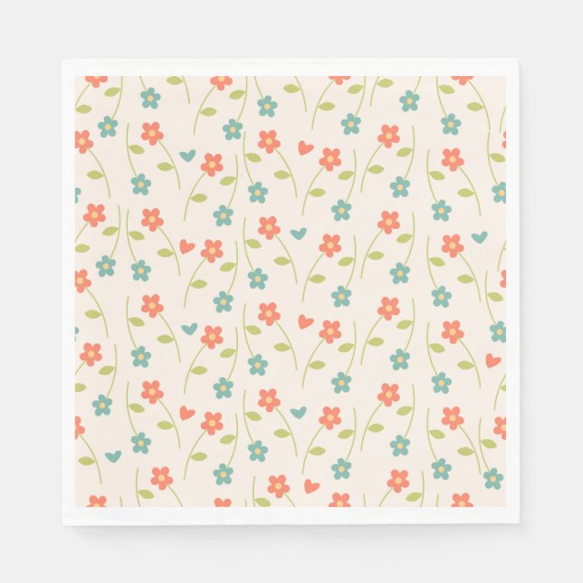 Guardanapo De Papel Daisies (Frente)