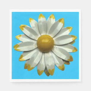 Guardanapo De Papel Daisy Flower - Casamento Floral de Primavera de Ve
