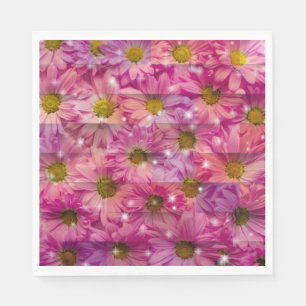 Guardanapo De Papel Daisy Weave Rosa