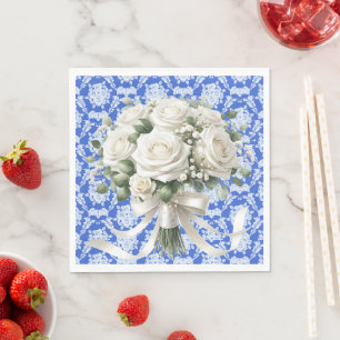 Guardanapo De Papel Damask Rosa Napkins