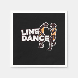Guardanapo De Papel Dança de Linha Dança Linha Dança Botas de Cowboy D