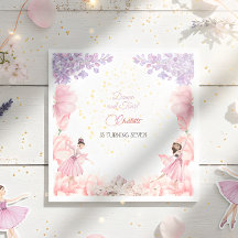 Dança e aniversário de bailarina