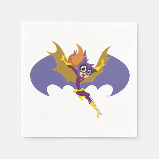 Guardanapo De Papel DC Super Hero Girls Batgirl (Frente)