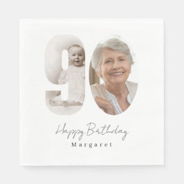 Guardanapo de papel de foto personalizado para fes