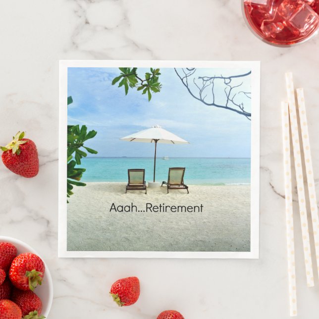 Guardanapo De Papel De Jantar Aaah... aposentadoria (Insitu)