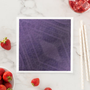 Guardanapo De Papel De Jantar Aceitação   Medalha Violeta