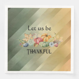 Guardanapo De Papel De Jantar Agradecemos